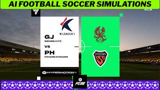 GWANGJU FC vs POHANG STEELERS ⚽🇰🇷 K League 1 2026/27 Matchday 17 ⚽ EA FC 26 Simulation