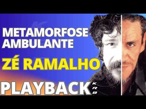 METAMORFOSE AMBULANTE   ZÉ RAMALHO   PLAYBACK DEMONSTRAÇÃO