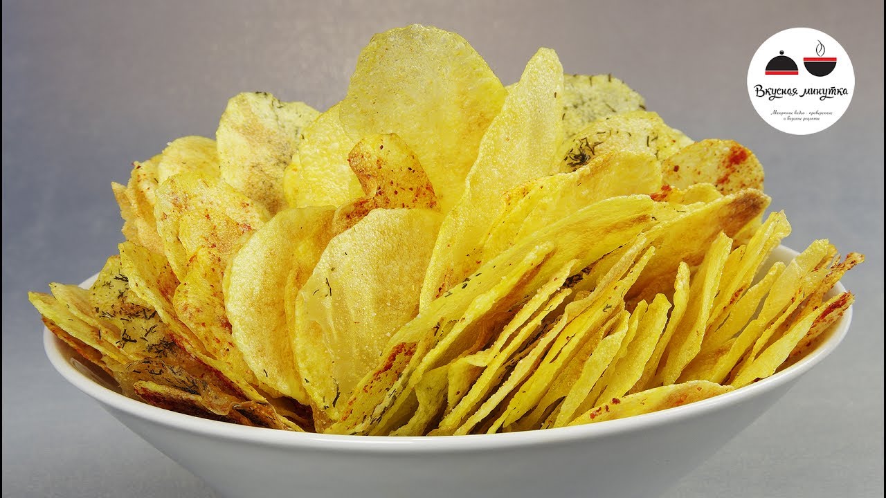 ЧИПСЫ в Микроволновке 4 ВКУСА Обалденные Homemade Potato Chips