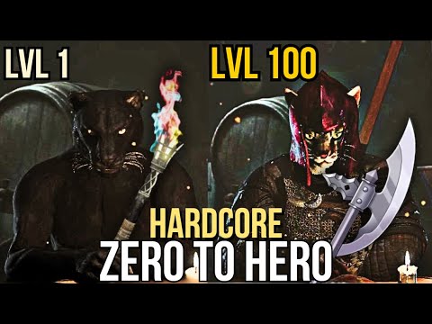 Zero to Hero on Barbarian with a Torch (No Market) | Dark and Darker