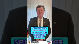 Trump killt die links-woke Klimahysterie