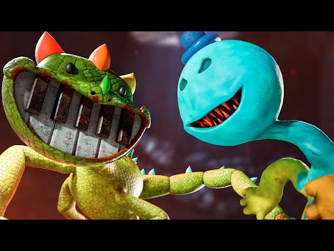 Doey the Doughman vs Pianosaurus | Poppy Playtime animation