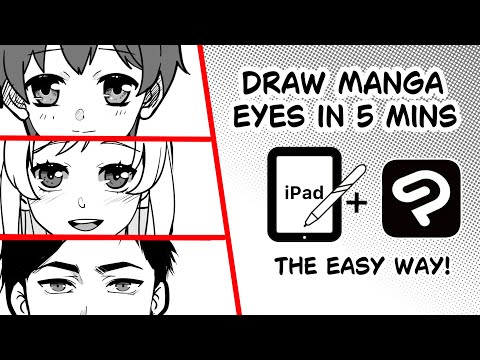 The Easiest Way to Draw Manga Eyes (3 Styles Beginner Artists Should Know)
