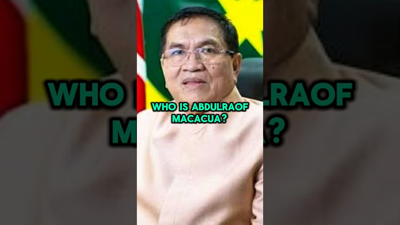 From Commander to Chief Minister. #AbdulraofMacacua #Bangsamoro#BARMM