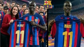 SADIO MANÉ AU BARÇA LE 7 AOÛT 2025 C'EST OFFICIEL😱🔥