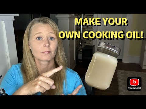 Making Cooking Oil From Food Scraps! (Extreme Money Saving Mode)