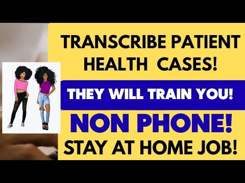 No Experience Non Phone Remote Job | Work From Home Healthcare Jobs