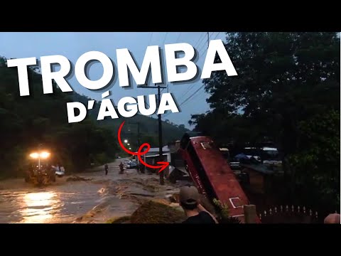 ACAMPAMENTO com MUITA CHUVA - Ficamos Presos no carro por várias horas