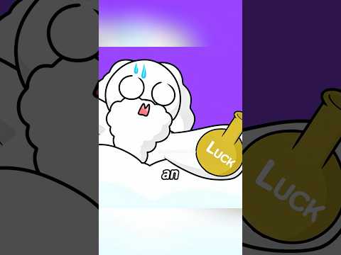 What happens when a guy gets both a luck potion and a bad luck potion?#shorts #foryou #anime