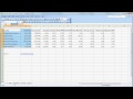 Excel Population Data Analysis