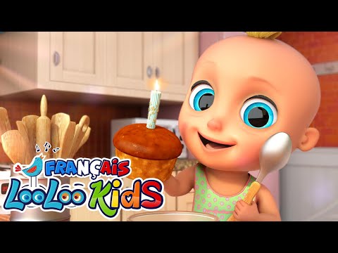 Faisons un cupcake 🧁- Chansons Pour Les Petit - Comptines Bébé - LooLoo Kids Français