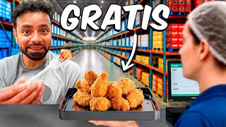 SOBREVIVIENDO SOLO CON MUESTRAS GRATIS POR 24 HORAS