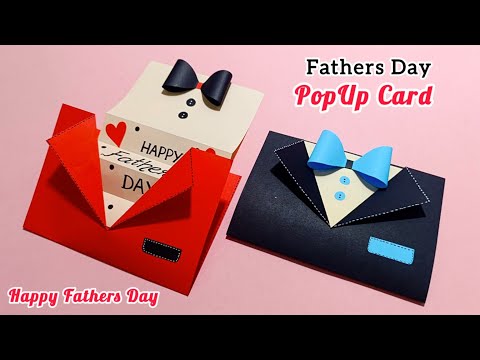 Fathers Day Card | DIY Fathers Day Pop Up Card | Fathers Day Craft Ideas | DIY Card Ideas