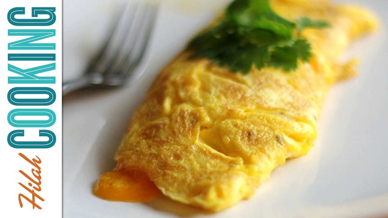 How To Make an Omelet - Easy Cheesy Omelet Recipe Video