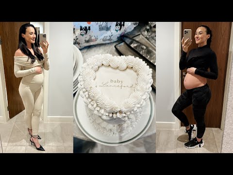 My baby shower vlog & our UK house | LisaFiitt