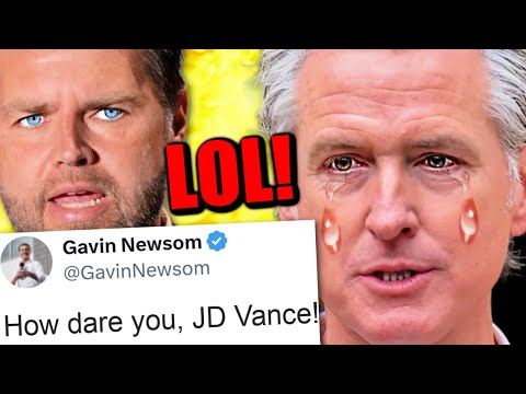 JD Vance DESTROYS Gavin Newsom in HILARIOUS TWIST He Didn't See Coming!