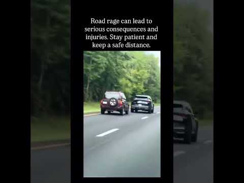 Road rage is never worth it!