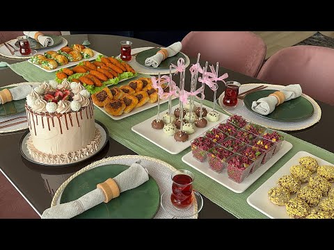 MİSAFİR BEŞ ÇAYI TARİFLERİ/ ÇAY SOFRASI İÇİN LEZZETLİ VE PRATİK TARİFLER/Gün İkramlıkları
