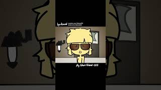 105 - Jake learns by watching Bob👀👀🤩  | #myghostfriend #animation #shorts #dsand #anime #cute