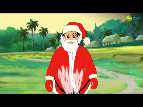 Magic Bhootu ne Banaya Bunty Ko Santa | Magic Bhootu | Super Power Kids Show | Zee Kids