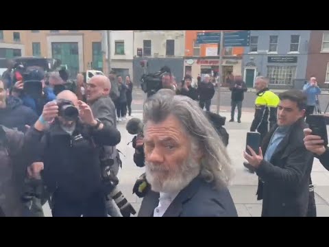 Gerry 'The Monk' Hutch Leaving Court