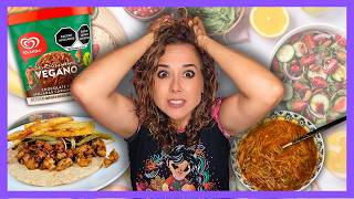 Me retaron a preparar una COMIDA COMPLETA VEGETARIANA 🥗 | MARISOLPINK