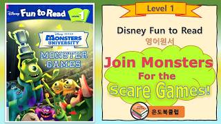 Monster Games : Disney - Monsters University Fun to Read [Level 1] Eundo Bookclub