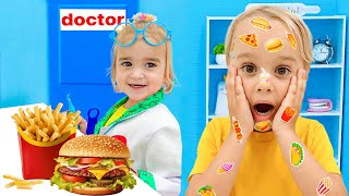 คริสเรียนรู้นิสัยที่ดีและการกินเพื่อสุขภาพ - เรื่องราวที่เป็นประโยชน์สำหรับเด็ก