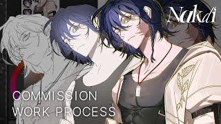 캐릭터 스탠딩 그리기! SPEED PAINTING (Commisson Work)