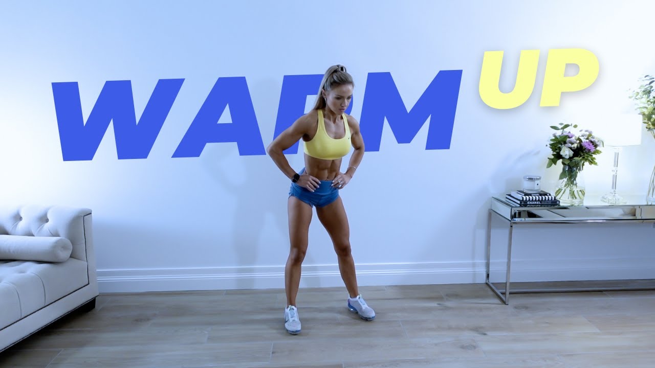 10 Min Full Body WARM UP with Low Impact - Caroline Girvan