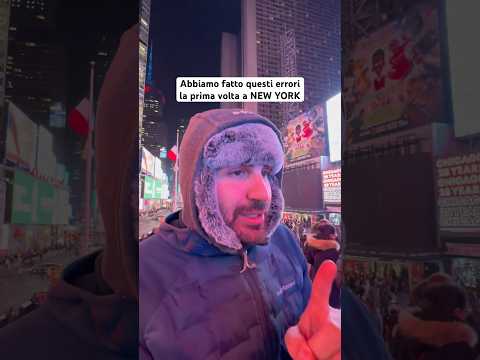 Abbiamo fatto questi ERRORI a NEW YORK #storytime #viaggiare #travel #newyork #newyorkcity