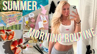7 AM Summer Morning Routine 🌺 Ferien  | MaVie Noelle