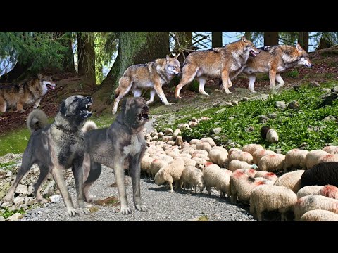 ÇAPARLAR KANGALLAR AKBAŞLAR KURDUN PEŞİNDE !! KISA BELGESEL