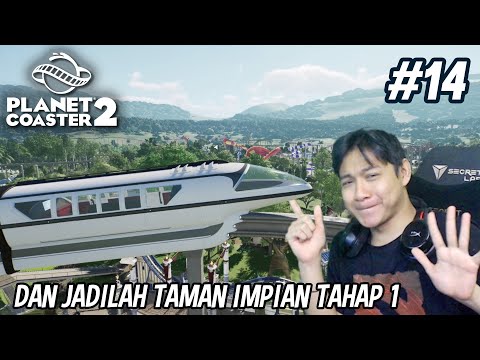 EPISODE TERAKHIR MUSIM INI | PLANET COASTER 2 #14 + DLC INDONESIA