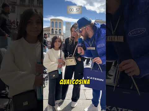 Ginevra sei speciale 🥹💙 #challenge #duomomilano #sfida #jewelry #milano