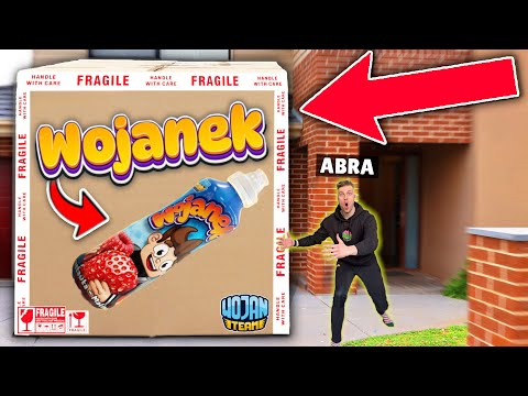 WOJAN WYSŁAŁ mi OGROMNĄ PACZKĘ z WOJANKAMI!🥤😱 *WOJANEK*
