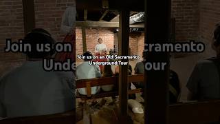 Visiting Old Sacramento? Join us on a tour & see the Underground of the district, even after hours!