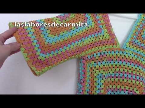 patron crochet camiseta grannys