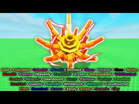 I Grew EVERY MUTATION On EMBER LILY In Roblox Grow A Garden...