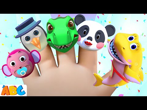 🐒🦁Animal Finger Family + Cute Songs & Nursery Rhymes for Babies🎶👶 by All Babies Channel