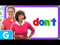 Exploring the Sight Word 'Don't'