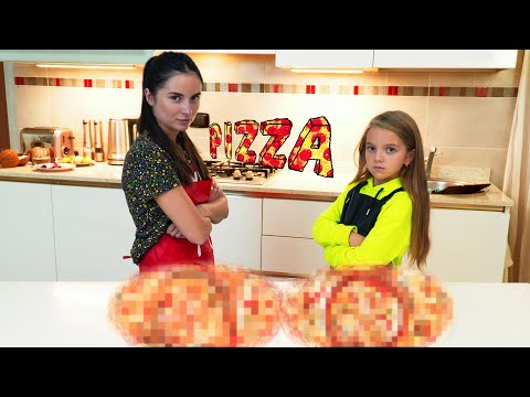 Ameli contro Katia a fare la Pizza - Junior Chef Ameli