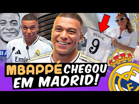 TUDO SOBRE A APRESENTAÇÃO DE MBAPPÉ, DIRETO DE MADRID!