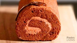 Ultra Moist & Fluffy Chocolate Roll Cake That Melts in Your Mouth!