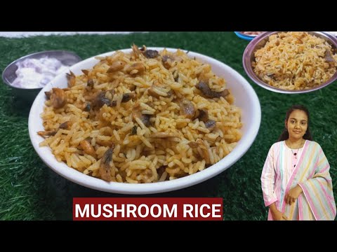 10 நிமிடத்தில் Easy lunch recipe -Mushroom rice|Lunchbox recipes in tamil #lunchbox #shorts