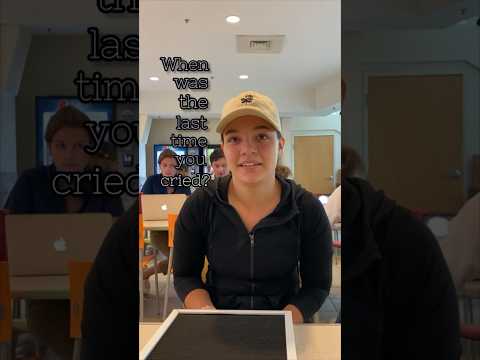 When was the last time you cried? #college #students #pennstate