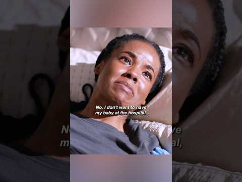 She would rather die than give birth in a hospital.