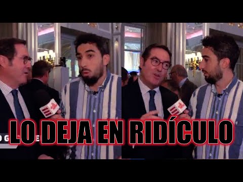 Un reportero de 'El Intermedio' deja en ridículo a Garamendi con tan solo una pregunta
