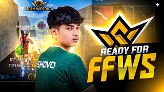 READY FOR FREE FIRE WORLD SERIES🔥TOURNAMENT HIGHLIGHT BY TOP1-SHOVO WITH IQOO 13📲
