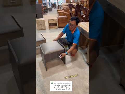 DIY wooden furniture - 2 types of low-cost hidden compartment chairs #furniture #hidden #viralvideo